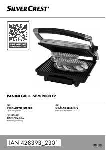 Manual SilverCrest IAN 428393 Grătar electric