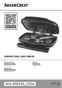 Εγχειρίδιο SilverCrest IAN 498396 Σχάρα επαφής