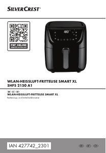 Bedienungsanleitung SilverCrest IAN 427742 Fritteuse