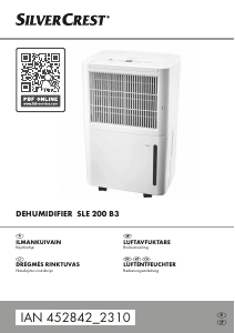 Käyttöohje SilverCrest IAN 452842 Kosteudenpoistin