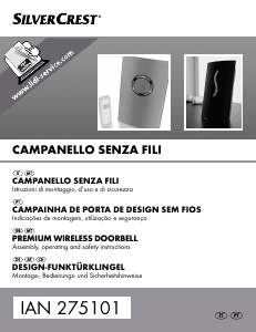 Manual SilverCrest IAN 275101 Campainha da porta