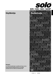 Käyttöohje Solo 636 Ketjusaha