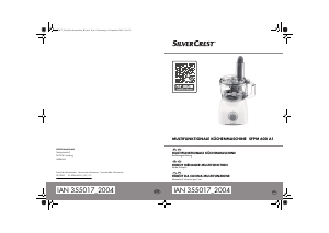 Manuale SilverCrest IAN 355017 Robot da cucina
