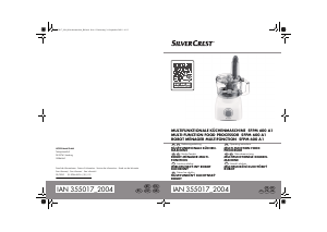 Návod SilverCrest IAN 355017 Kuchynský robot