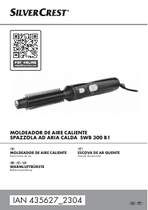Manual SilverCrest IAN 435627 Modelador de cabelo