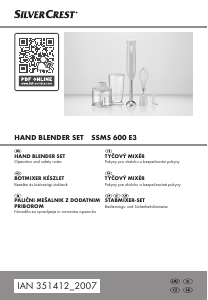Használati útmutató SilverCrest IAN 351412 Botmixer