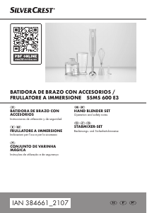 Manual de uso SilverCrest IAN 384661 Batidora de mano