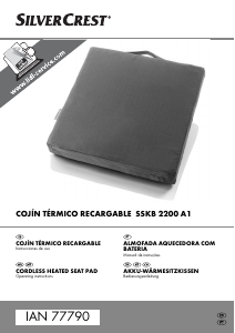 Manual SilverCrest IAN 77790 Almofada de aquecimento