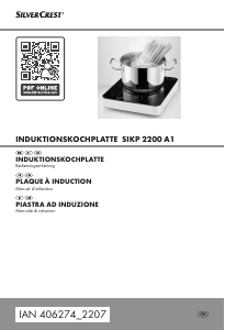 Manuale SilverCrest IAN 406274 Piano cottura