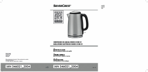 Manual SilverCrest IAN 346021 Jarro eléctrico