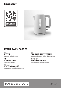 Käyttöohje SilverCrest IAN 352668 Kattila