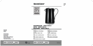 Instrukcja SilverCrest IAN 353029 Czajnik