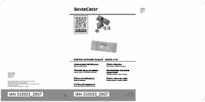 Bruksanvisning SilverCrest IAN 353023 Köksvåg