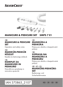 Manuál SilverCrest IAN 375863 Sada pro manikúru / pedikúru
