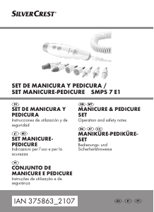 Manual de uso SilverCrest IAN 375863 Set de manicura-pedicura