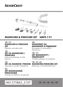 Priručnik SilverCrest IAN 375863 Set za manikuru i pedikuru