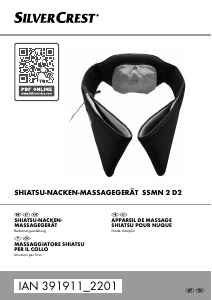 Mode d’emploi SilverCrest IAN 391911 Appareil de massage