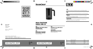 Manual SilverCrest IAN 384725 Aparat pentru spuma de lapte
