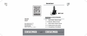 Manual SilverCrest IAN 367268 Aparador para nariz