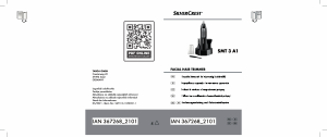 Használati útmutató SilverCrest IAN 367268 Orrszőrnyíró