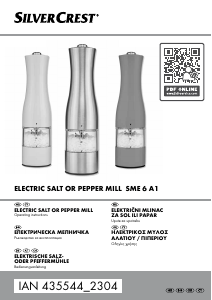 Priručnik SilverCrest IAN 435544 Mlinac za sol i papar