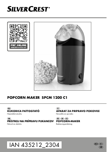 Priročnik SilverCrest IAN 435212 Naprava za pripravo pokovke