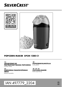 Kasutusjuhend SilverCrest IAN 497779 Popkornimasin