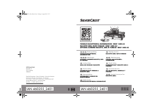 Használati útmutató SilverCrest IAN 460255 Raclette grillsütő