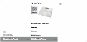 Használati útmutató SilverCrest IAN 435834 Mérleg