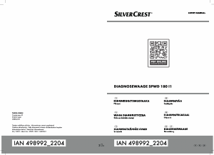 Bruksanvisning SilverCrest IAN 498992 Våg