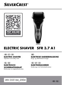 Brugsanvisning SilverCrest IAN 355164 Barbermaskine