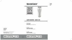 Manuale SilverCrest IAN 377276 Rasoio elettrico