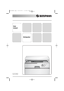 Handleiding Simpson 52C850 Vaatwasser