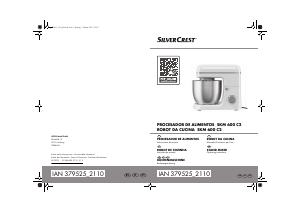 Handleiding SilverCrest IAN 379525 Standmixer