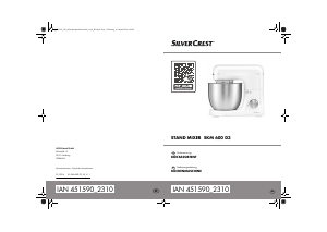 Bruksanvisning SilverCrest IAN 451590 Köksmaskin