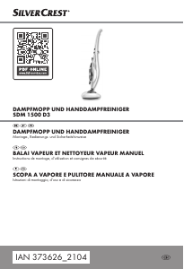 Manuale SilverCrest IAN 373626 Pulitore a vapore