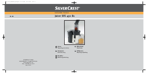 Manual SilverCrest SFE 450 B1 Juicer