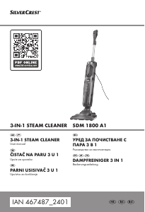 Priručnik SilverCrest IAN 467487 Parni čistač