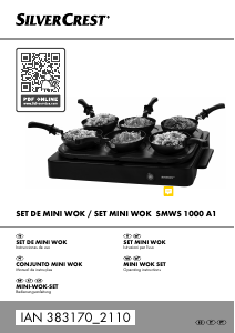 Manual SilverCrest IAN 383170 Grelhador de mesa