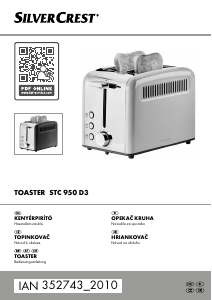 Használati útmutató SilverCrest IAN 352743 Kenyérpirító