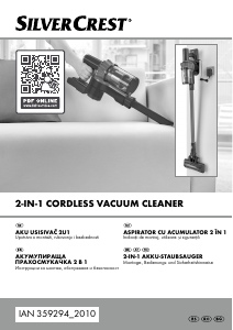 Manual SilverCrest IAN 359294 Aspirator