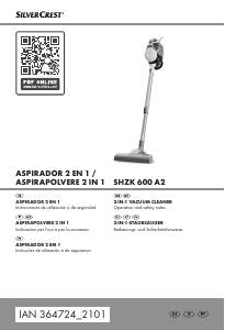Manual SilverCrest IAN 364724 Aspirador