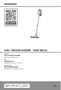 Priručnik SilverCrest IAN 391617 Usisavač