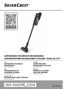 Manual SilverCrest IAN 436398 Aspirador