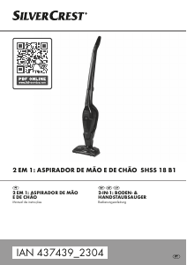 Manual SilverCrest IAN 437439 Aspirador