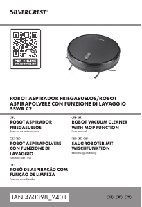 Manual SilverCrest IAN 460398 Aspirador