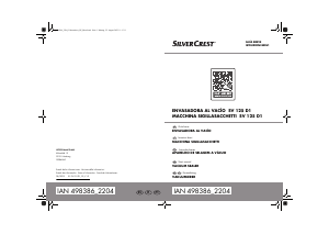 Manual SilverCrest IAN 498386 Máquina vácuo