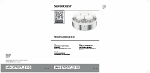 Priručnik SilverCrest IAN 377077 Aparat za jogurt