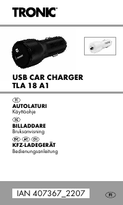 Käyttöohje Tronic IAN 407367 Autolaturi