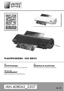 Manual United Office IAN 408062 Plastificadora